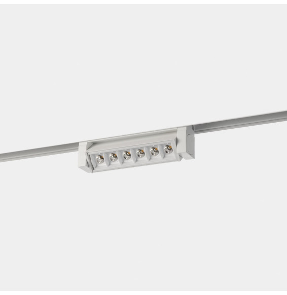 LedsC4 - Proyector Bento 6 LEDS ajustable bajo voltaje 6.3 blanco cálido 3000K CRI 90 ON-OFF blanco 603lm
