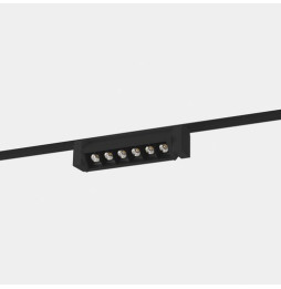 LedsC4 - Proyector Bento 6 LEDS ajustable bajo voltaje 6.3 blanco cálido 3000K CRI 90 DALI-2 negro 687lm