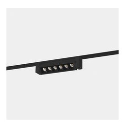 LedsC4 - Proyector Bento 6 LEDS ajustable bajo voltaje 6.3 blanco cálido 3000K CRI 90 ON-OFF negro 687lm