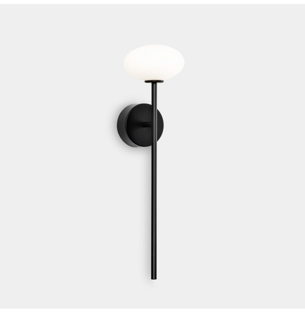 LedsC4 - Luminaria baño IP44 Bloom LED 7.5 blanco cálido 2700K ON-OFF negro 262lm LedsC4 - Luminaria baño IP44 Bloom LED 7.5 blanco cálido 2700K ON-OFF negro 262lm