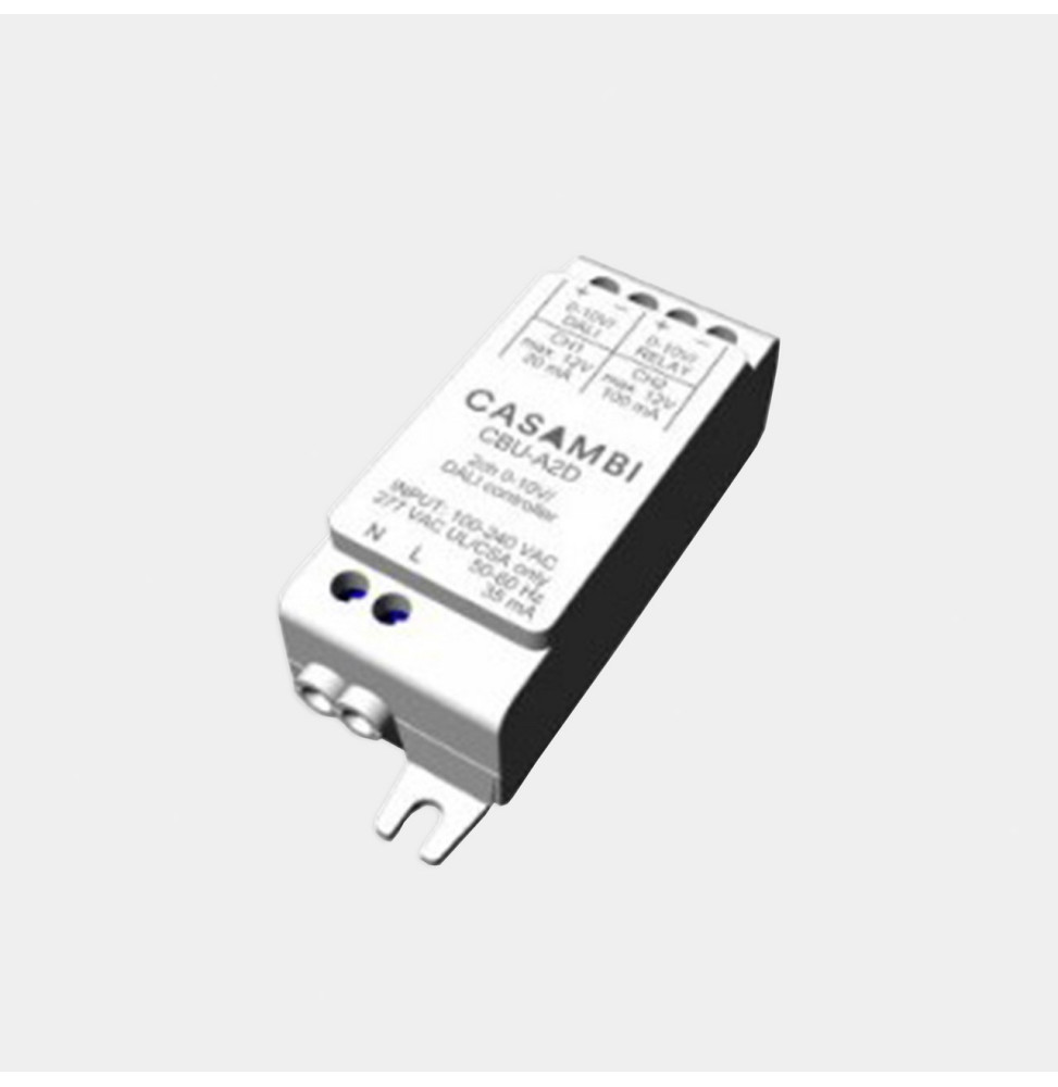 LedsC4 - Solución de control Regulador 2x0-10V o 1x DALI Casambi LedsC4 - Solución de control Regulador 2x0-10V o 1x DALI Casambi
