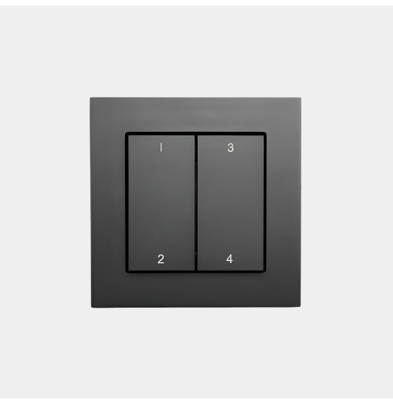 LedsC4 - Solución de control Black Enocean keypad 1 oro 2 buttons Casambi