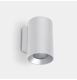 LedsC4 - Aplique IP66 Cosmos doble emisión ø110mm LED 24.5 blanco cálido 2700K ON-OFF blanco 1939lm