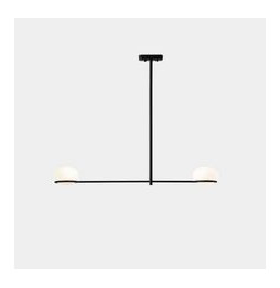 LedsC4 - Luminaria colgante Coco doble E14 18 negro 1183lm