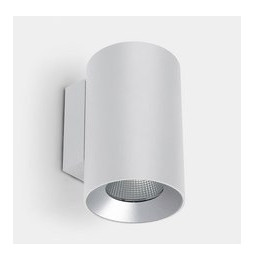 LedsC4 - Aplique IP66 Cosmos doble emisión ø144 LED 35 blanco cálido 3000K ON-OFF blanco 3434lm