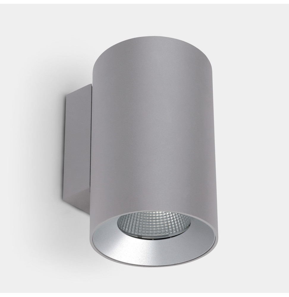 LedsC4 - Aplique IP66 Cosmos doble emisión ø144 LED 35 blanco neutro 4000K ON-OFF gris 3678lm LedsC4 - Aplique IP66 Cosmos doble emisión ø144 LED 35 blanco neutro 4000K ON-OFF gris 3678lm