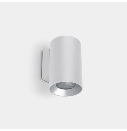 LedsC4 - Aplique IP66 Cosmos doble emisión ø85mm LED 11.8 blanco cálido 3000K ON-OFF blanco 1115lm