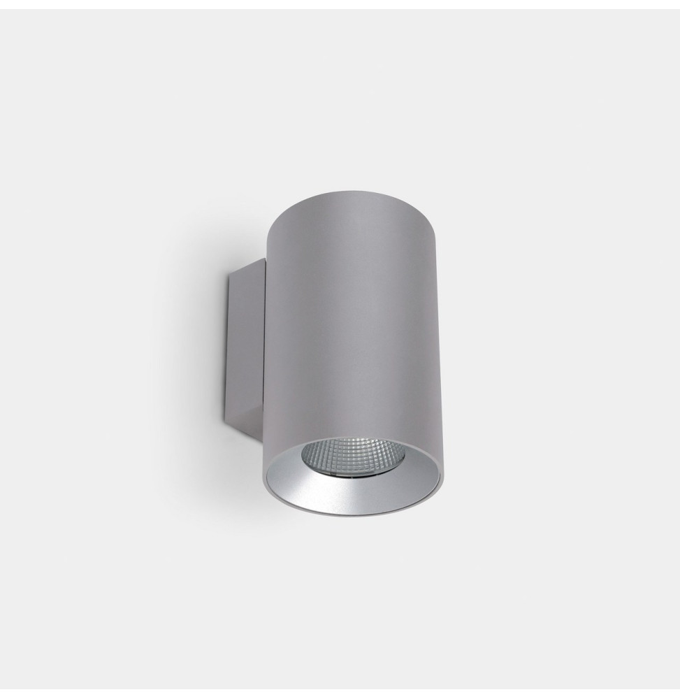 LedsC4 - Aplique IP66 Cosmos doble emisión ø85mm LED 11.8 blanco neutro 4000K ON-OFF gris 1200lm LedsC4 - Aplique IP66 Cosmos doble emisión ø85mm LED 11.8 blanco neutro 4000K ON-OFF gris 1200lm