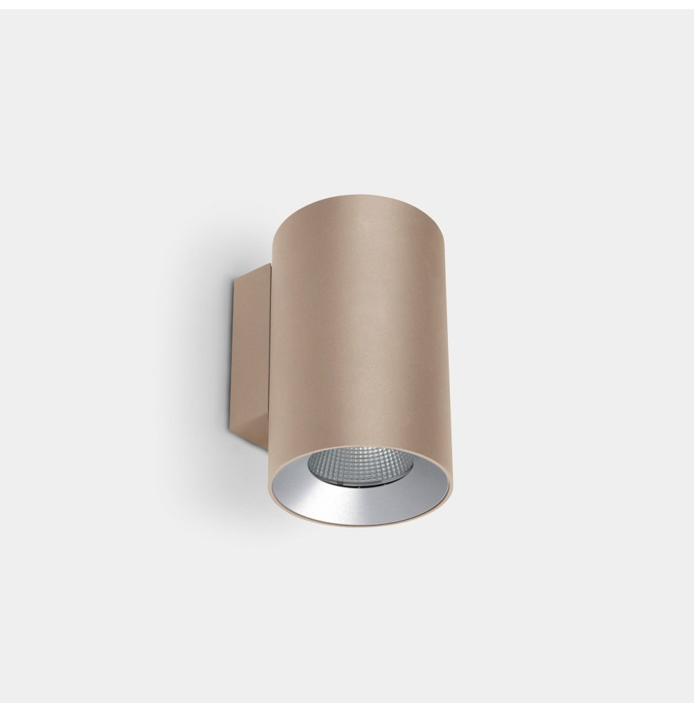 LedsC4 - Aplique IP66 Cosmos doble emisión ø85mm LED 11.8 blanco neutro 4000K ON-OFF oro 1200lm LedsC4 - Aplique IP66 Cosmos doble emisión ø85mm LED 11.8 blanco neutro 4000K ON-OFF oro 1200lm