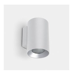 LedsC4 - Aplique IP66 Cosmos simple emisión ø110mm LED 25.4 blanco cálido 2700K ON-OFF blanco 1696lm