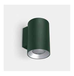 LedsC4 - Aplique IP66 Cosmos simple emisión ø110mm LED 25.4 blanco neutro 4000K ON-OFF verde abeto 1820lm