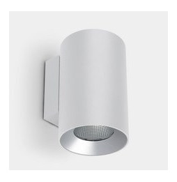 LedsC4 - Aplique IP66 Cosmos simple emisión ø144 LED 36 blanco cálido 2700K ON-OFF blanco 2890lm