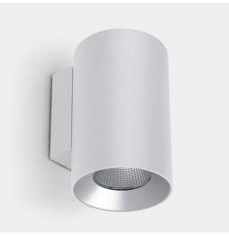LedsC4 - Aplique IP66 Cosmos simple emisión ø144 LED 36 blanco cálido 3000K ON-OFF blanco 2890lm