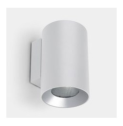 LedsC4 - Aplique IP66 Cosmos simple emisión ø144 LED 36 blanco cálido 3000K ON-OFF blanco 2890lm