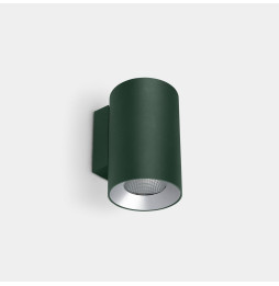 LedsC4 - Aplique IP66 Cosmos simple emisión ø85mm LED 12.7 blanco neutro 4000K ON-OFF verde abeto 1047lm