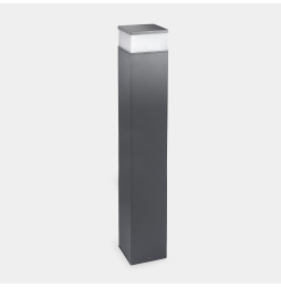 LedsC4 - Baliza IP65 Cubik LED 1000mm LED 17.5 SW 2700-3200-4000K ON-OFF gris urbano 1291lm