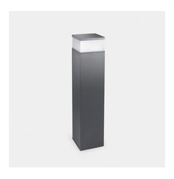 LedsC4 - Baliza IP65 Cubik LED 650mm LED 17.5 SW 2700-3200-4000K ON-OFF gris urbano 1291lm
