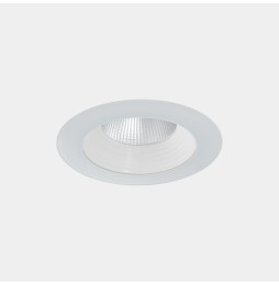 LedsC4 - Downlight IP66 Dako Fixed ø175mm LED 20 blanco cálido 3000K ON-OFF blanco 1821lm