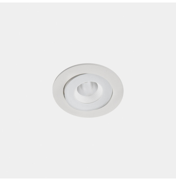 LedsC4 - Downlight IP66 Dako ajustable ø100mm LED 7.5 blanco cálido 3000K ON-OFF blanco 502lm