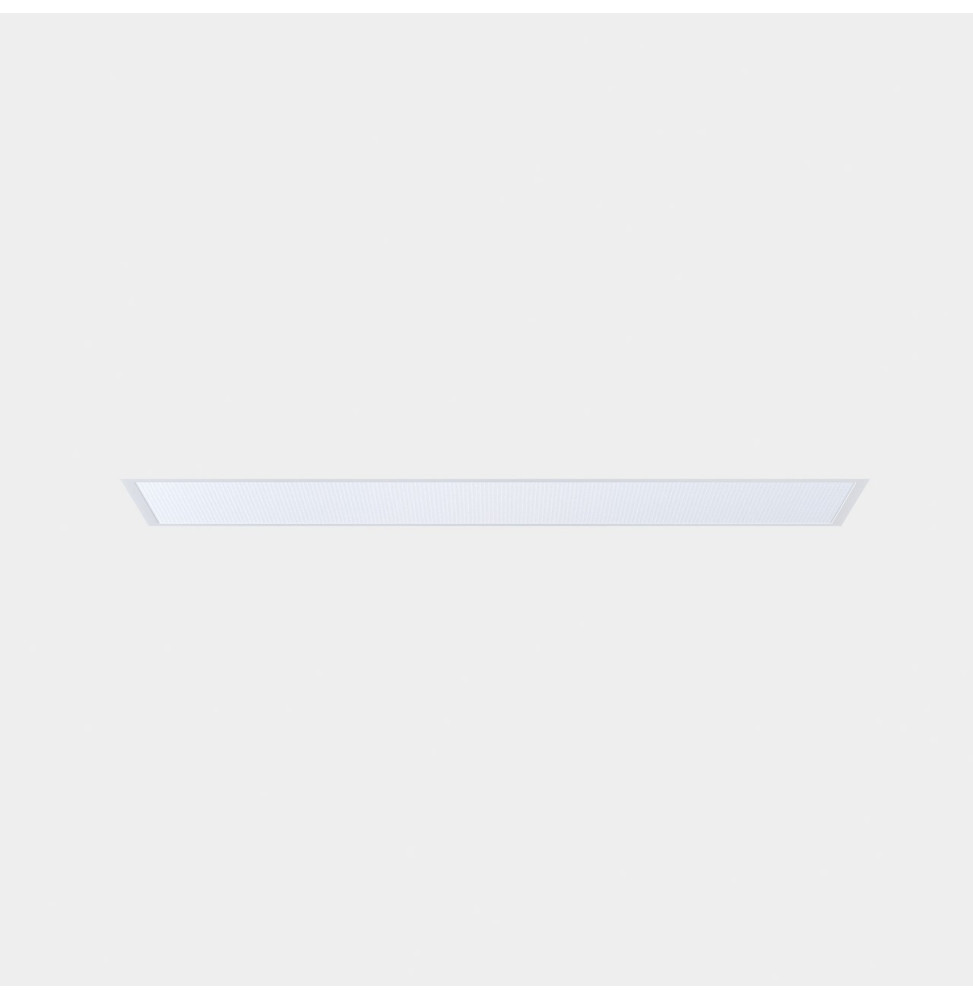 LedsC4 - Downlight Ecofit Plus 119,5 x 29,5 27.7 blanco cálido 3000K CRI 80 95.5º blanco IP40 3350lm