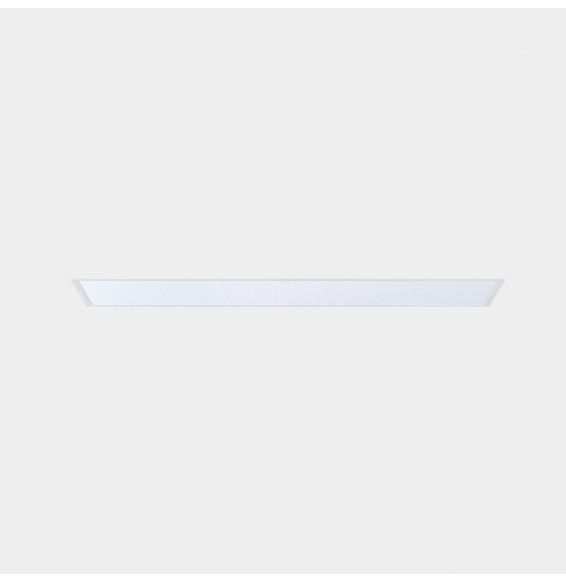 LedsC4 - Downlight Ecofit Plus 119,5 x 29,5 27.7 blanco cálido 3000K CRI 80 95.5º blanco IP40 3350lm
