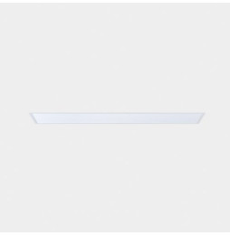 LedsC4 - Downlight Ecofit Plus 119,5 x 29,5 30.7 blanco cálido 3000K CRI 80 95.5º DALI/PUSH blanco IP40 3350lm