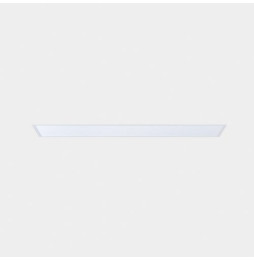 LedsC4 - Downlight Ecofit Plus 119,5 x 29,5 30.7 blanco neutro 4000K CRI 80 95.5º DALI/PUSH blanco IP40 3490lm