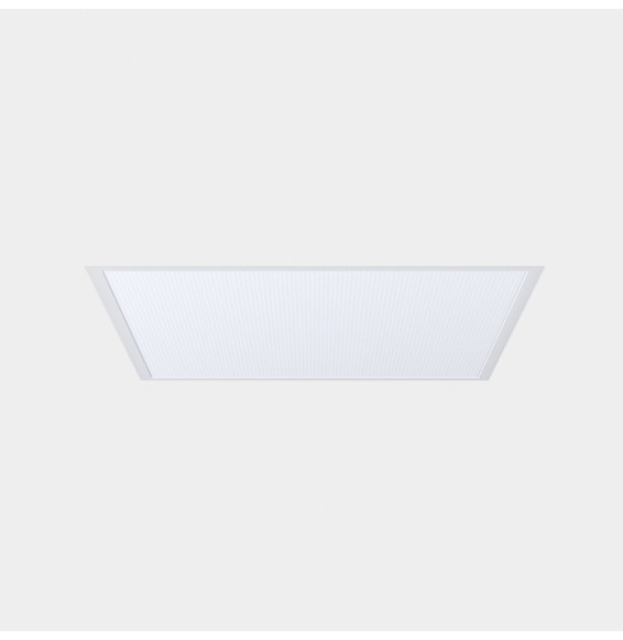 LedsC4 - Downlight Ecofit Plus 60 x 60 30.7 blanco neutro 4000K CRI 80 95.5º ON-OFF blanco IP40 3490lm