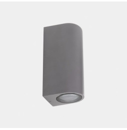 LedsC4 - Aplique IP66 Eko doble emisión GU10 8 gris