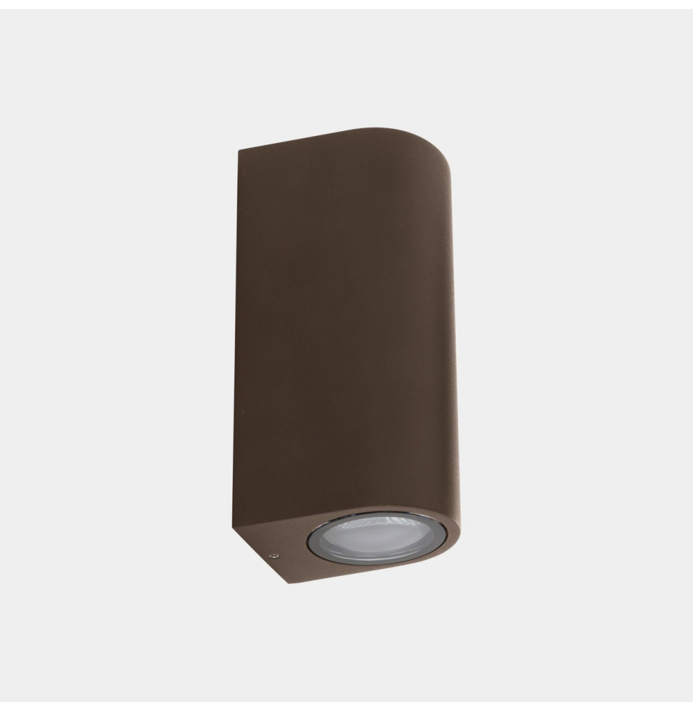 LedsC4 - Aplique IP66 Eko doble emisión GU10 8 marrón LedsC4 - Aplique IP66 Eko doble emisión GU10 8 marrón