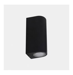 LedsC4 - Aplique IP66 Eko doble emisión GU10 8 negro