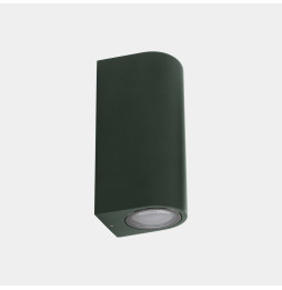 LedsC4 - Aplique IP66 Eko doble emisión GU10 8 verde abeto