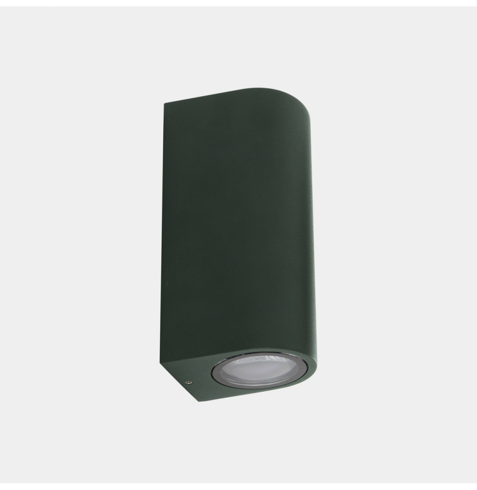 LedsC4 - Aplique IP66 Eko doble emisión GU10 8 verde abeto LedsC4 - Aplique IP66 Eko doble emisión GU10 8 verde abeto