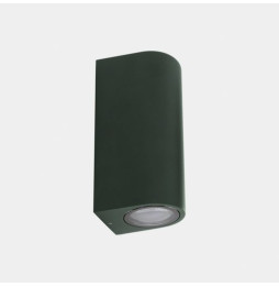 LedsC4 - Aplique IP66 Eko doble emisión GU10 8 verde abeto