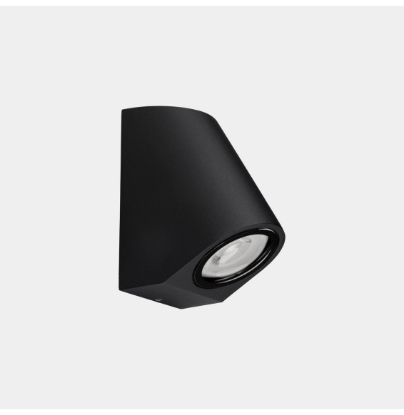 LedsC4 - Aplique IP66 Eko Inclined GU10 8 negro