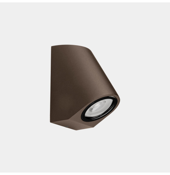 LedsC4 - Aplique IP66 Eko Inclined GU10 8 marrón