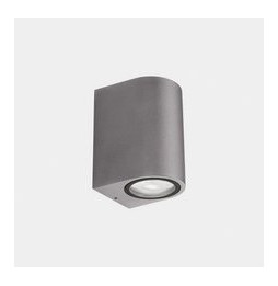 LedsC4 - Aplique IP66 Eko simple emisión GU10 8 gris