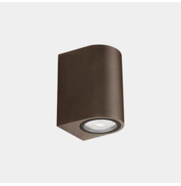 LedsC4 - Aplique IP66 Eko simple emisión GU10 8 marrón