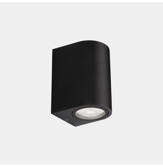 LedsC4 - Aplique IP66 Eko simple emisión GU10 8 negro
