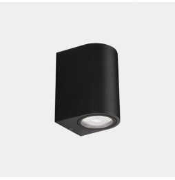 LedsC4 - Aplique IP66 Eko simple emisión GU10 8 negro