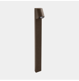 LedsC4 - Baliza IP66 Eko Inclined GU10 8 marrón