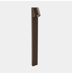 LedsC4 - Baliza IP66 Eko Inclined GU10 8 marrón