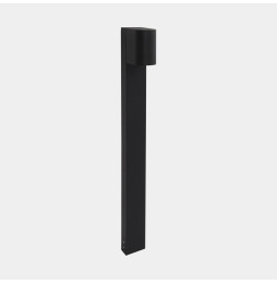 LedsC4 - Baliza IP66 Eko Standard GU10 8 negro