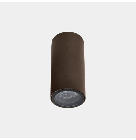 LedsC4 - Plafón IP66 Eko GU10 8 marrón