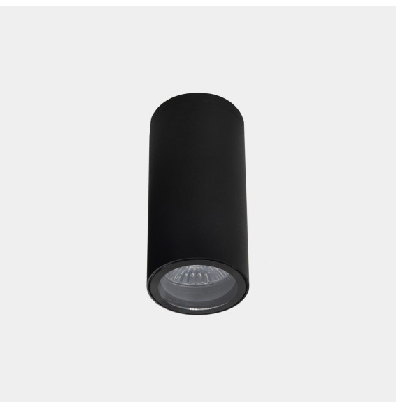 LedsC4 - Plafón IP66 Eko GU10 8 negro