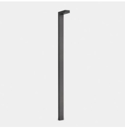 LedsC4 - Farola IP66 Ele 1 Head LED 26 2700K DALI-2 gris urbano 2729lm