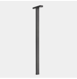 LedsC4 - Farola IP66 Ele 2 Heads LED 49 2200K DALI-2 gris urbano 4913lm