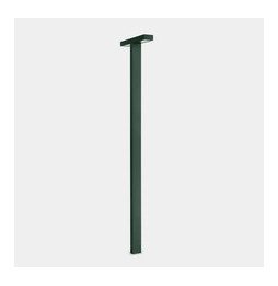 LedsC4 - Farola IP66 Ele 2 Heads LED 49 2200K DALI-2 verde abeto 4913lm