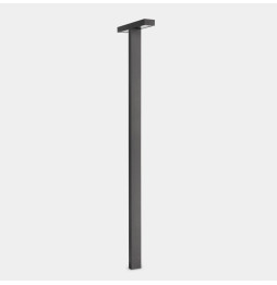 LedsC4 - Farola IP66 Ele 2 Heads LED 49 2700K DALI-2 gris urbano 5458lm