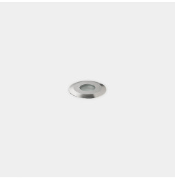 LedsC4 - Empotrable de suelo IP65-IP67 Gea LED Signaling ø60mm LED 1 3000K aluminio anodizado 23lm